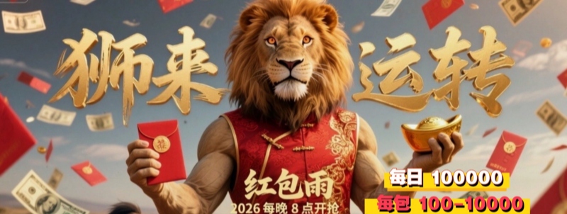 狮来运转·红包雨